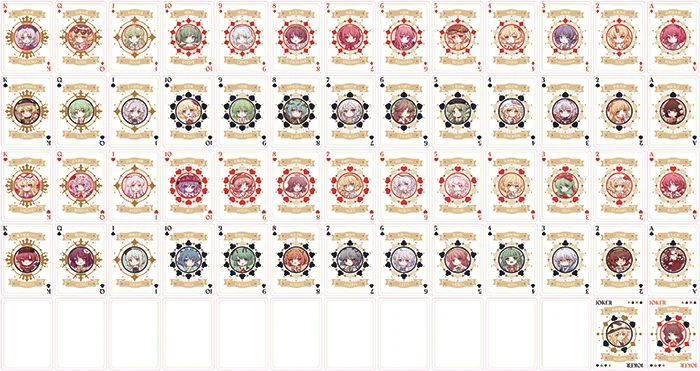 Anime Touhou Projekta Flandre Koši Remilia Hakurei Reimu Cirno Attēls Papīra Pokera Galda Spēļu Kārtis Valdes Radošo Rotaļu Dāvanu