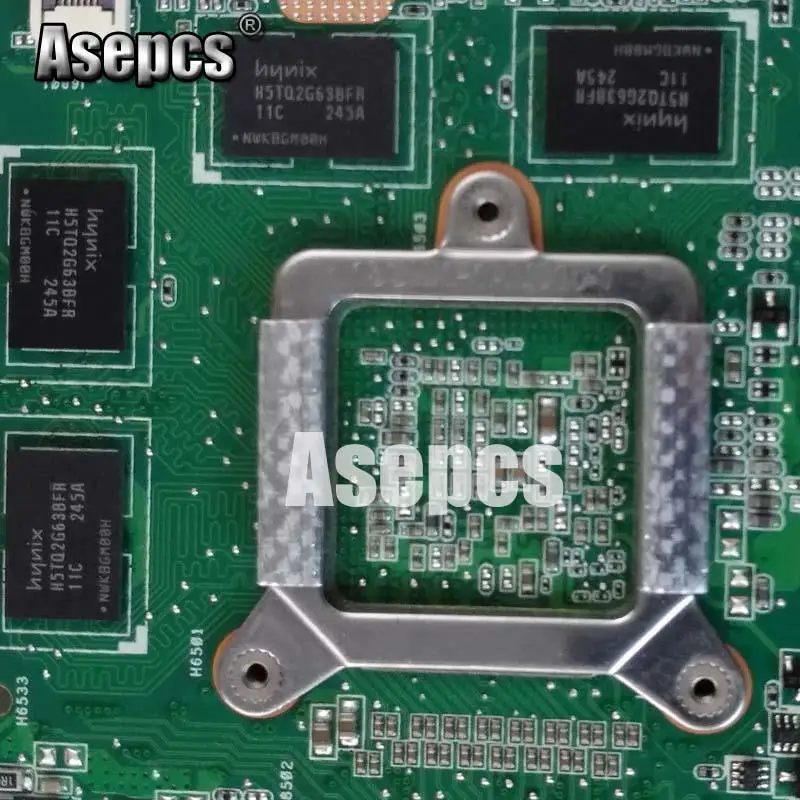 Asepcs K53SV Portatīvo datoru mātesplati Par Asus K53SM K53SC K53S K53SJ P53SJ A53SJ Testa sākotnējā mainboard 3.0/3.1 GT540M-1GB