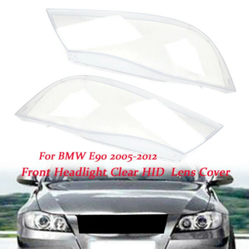 Auto Lukturu Xenon Objektīva Korpusa Vāks BMW 3 E90 Sedana / E91 Touring 2005. - 2012. gadam
