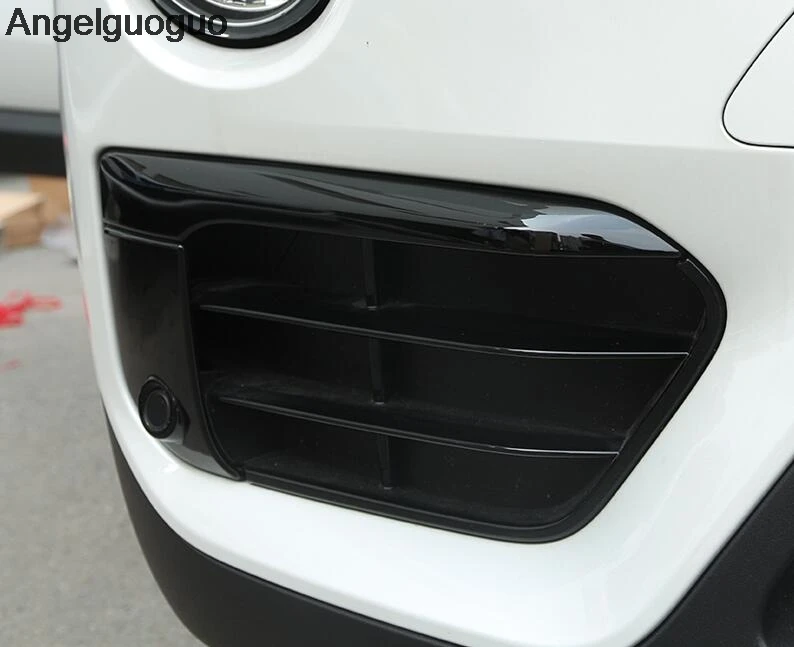 Auto refiting automašīnas Priekšējie miglas lukturi foglights Segtu vairogs apdare rāmja uzlīme par 2016-2018 BMW X1 F48