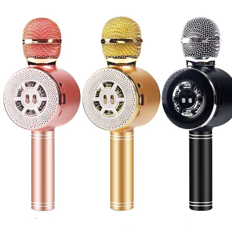 Bezvadu Karaoke Kondensatora Mikrofons Profesionālus Rokas Bluetooth Portable USB Mikrofons Studio KTV Mājas PC, Viedtālrunis