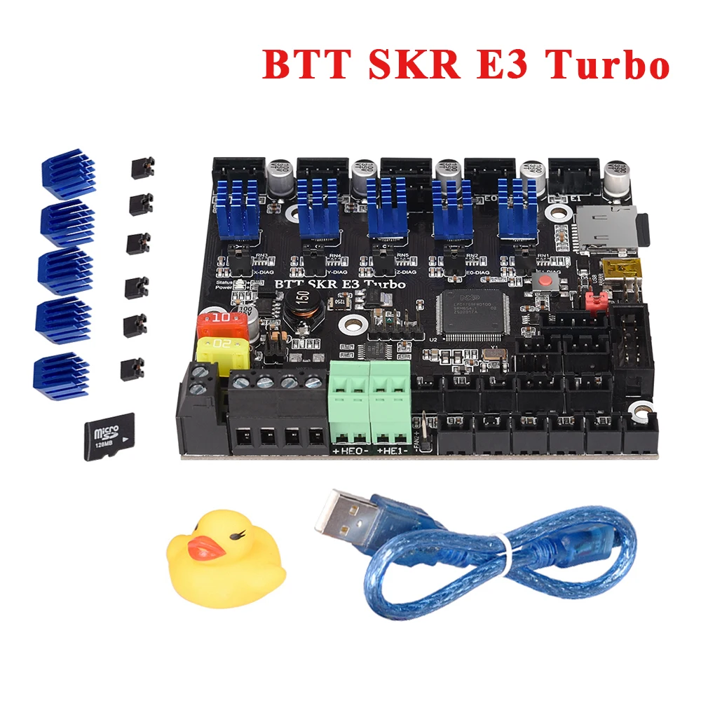 BIGTREETECH SKR E3 Turbo Kontroles Padome 32 Bitu Ar TMC2209 Driver 3D Printera Daļas Ender Jaunināšanas 3 vs SKR V1.4 Turbo