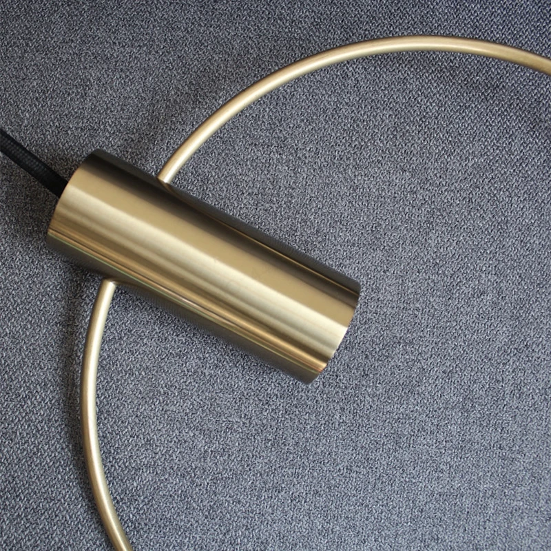 BLUBBLE Vintage Antīka Zelta Loks Piekariņu Gaismas Oriģinalitāti Vakuuma Pārklājumu Mūsdienu Led lampas Bāra Letes Hanglamp Vienkārši