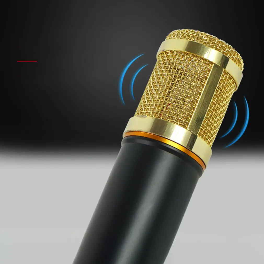 BM-800 Kondensatora Mikrofons Komplektā Tīkla Ierakstīšanas Mikrofons USB Skaņas Karti, kas NB35 Izēšanās Aizsarglīdzeklis Mikrofons
