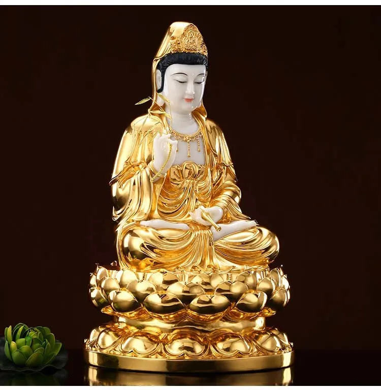 Budisms attēls kokgriezums jade Guan yin Bodhisatva budas Dienvidaustrumu Āzijā ģimenes aizsardzības Labvēlīgs Labklājības FENG SHUI statuja