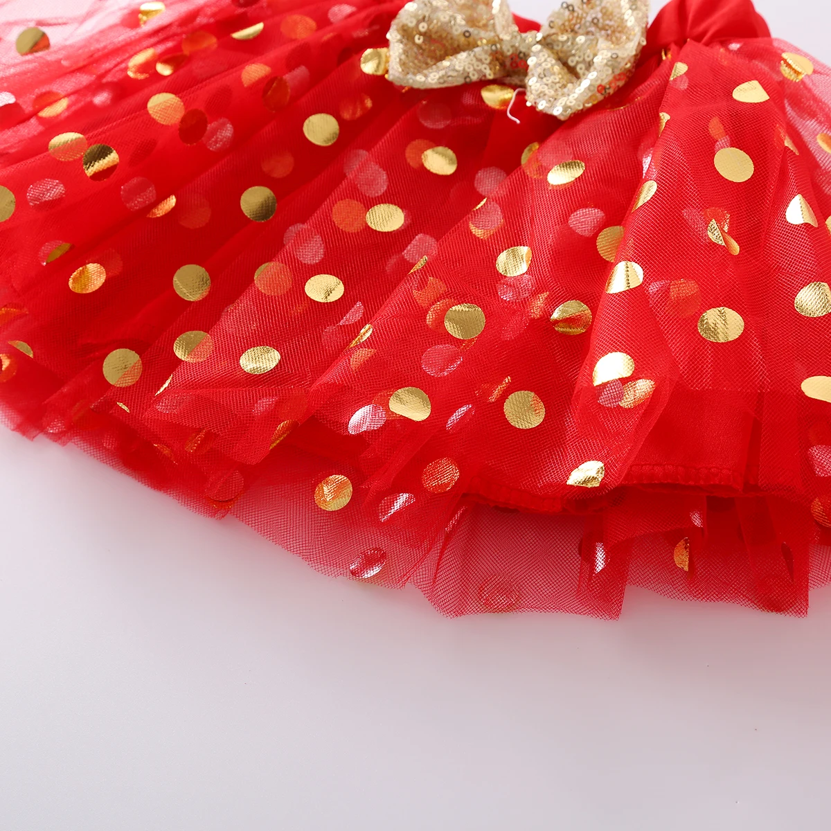 Bērnu Meiteņu Apģērbs Kleita Ziemassvētku Zīdaiņiem Ar Garām Piedurknēm Bodysuit+Sarkano Tutu Svārki+Loks+Kāju Sildītāji Svētku Komplekts