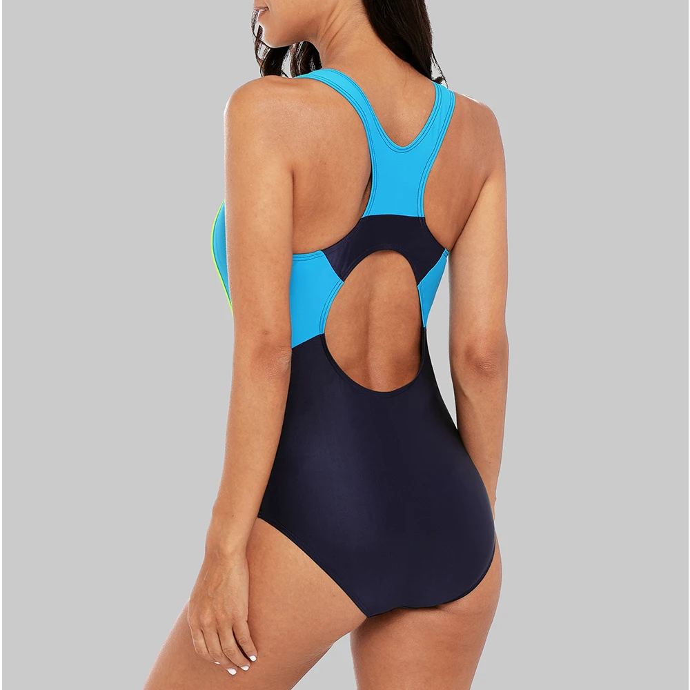 Charmleaks Sievietes Vienā Gabalā Sporta Peldkostīmi, Sporta Peldkostīmu Slim Bikini Apmācība Monokini Backless Beachwear Peldkostīms
