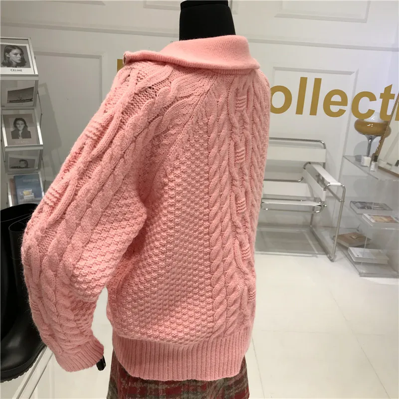 Dizains kaņepju džemperis Sieviešu Rudens / ziemas 2020 