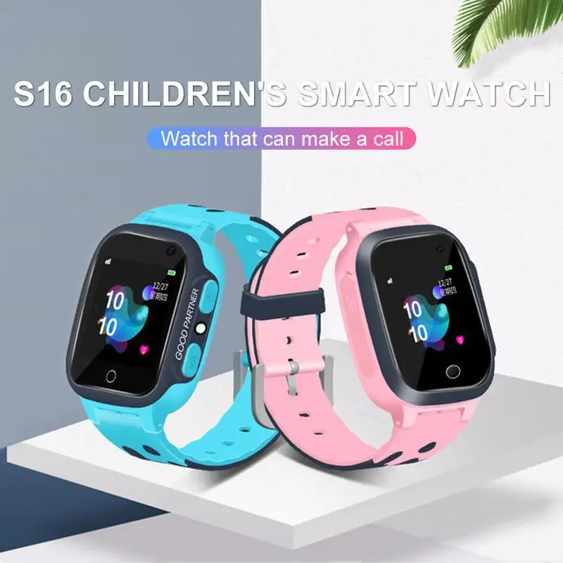 EastVita S16 Touch Screen Bērnu rokas Pulkstenis, Kamera, GPS Tracker Ūdensizturīgs Pozicionēšanas Liesmu, Lai Bērni Smart Alarm SOS Skatīties