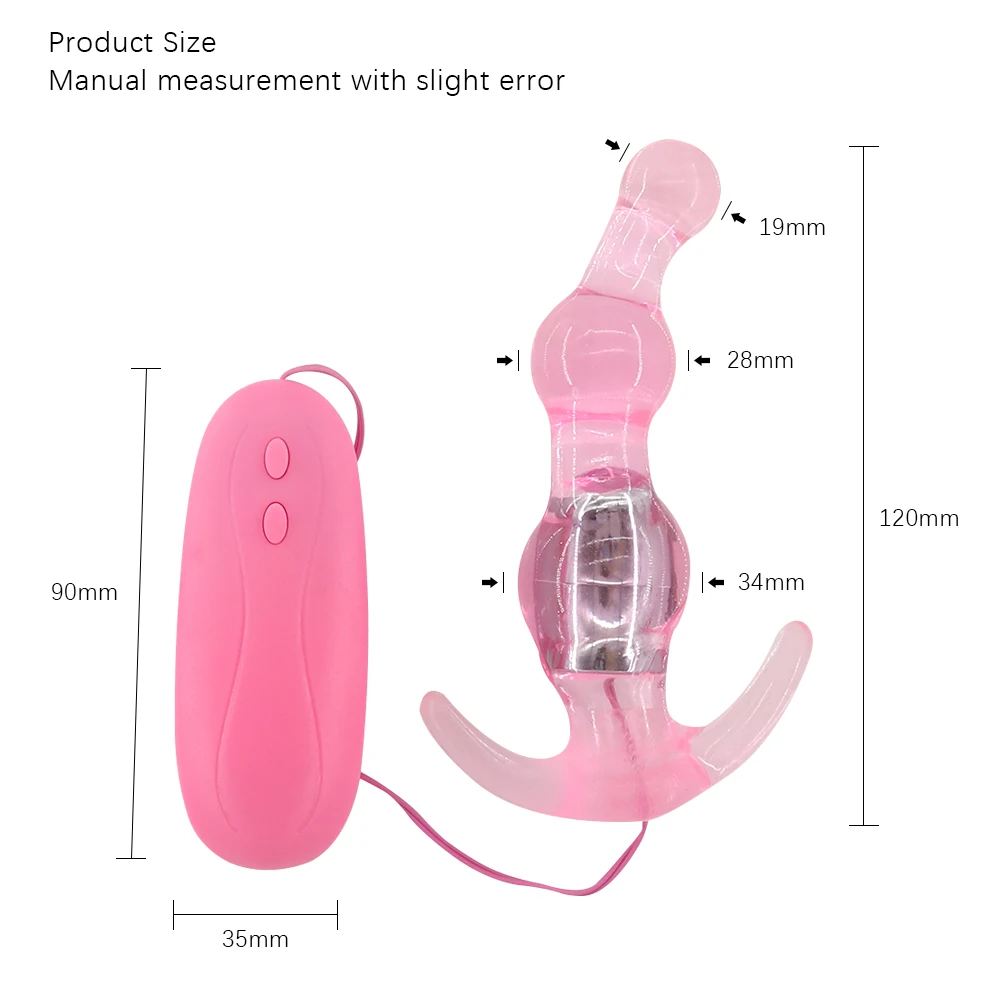 EXVOID Anālais Vibrators Plug Tūpļa Dilator Maksts Butt Plug Maksts Atvērt G Spot Massager Tālvadības 10 Frekvences Anālās Rotaļlietas Sieviete
