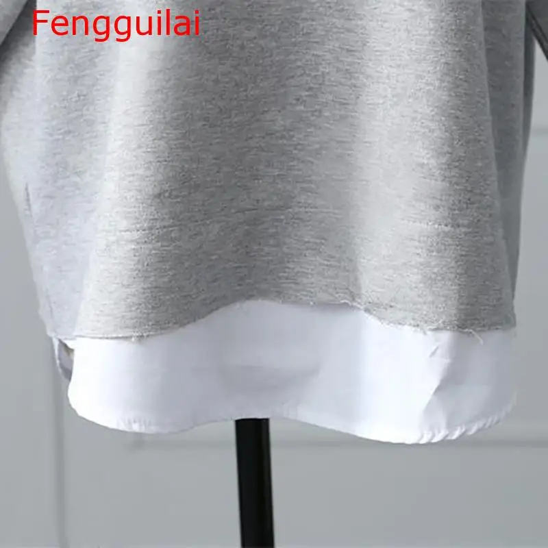 Fengguilai Rudens Divi Gabali Uzstādīt Sievietes Tērps Raibs Hem Top Ar Elastīgu Vidukli, Plus Lieluma Teļš Garums Bikses, Sieviešu Apģērbs
