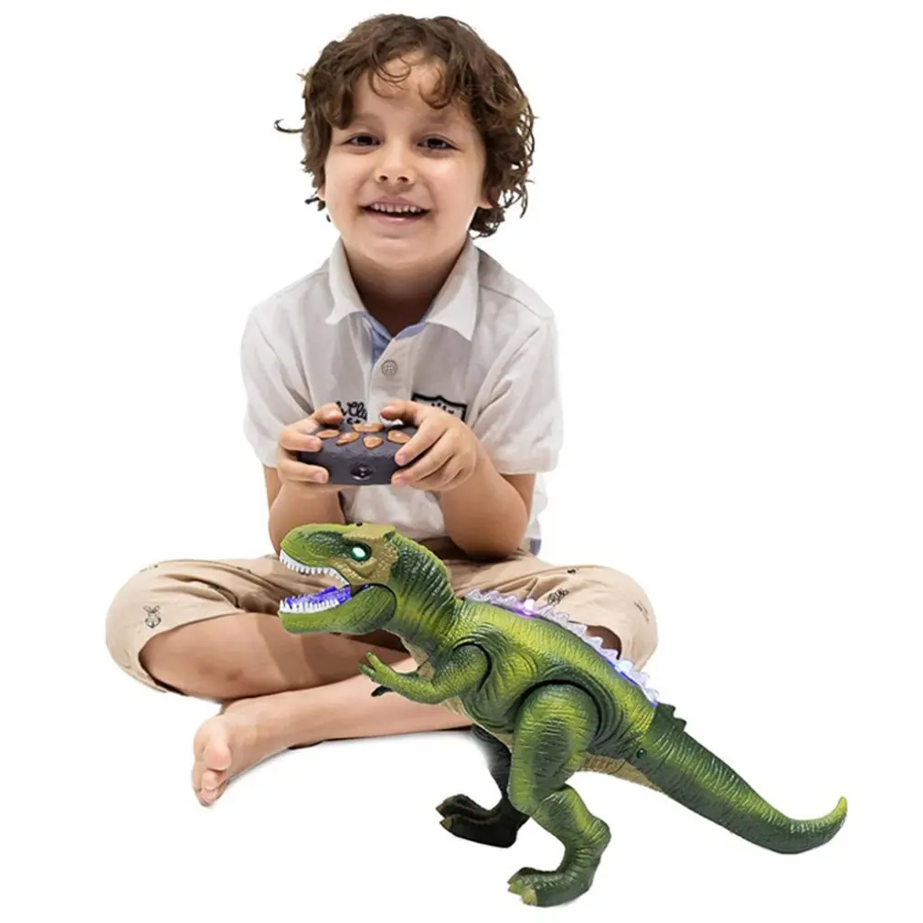 Inteliģento Dzīvnieku Modeļa Rotaļlietu Infrasarkano staru Tālvadības pults Pastaigas Dinozauru Rotaļlietas Bērniem Attēls Elektriskās Rotaļlietas RC Pet Bērniem Dāvanas