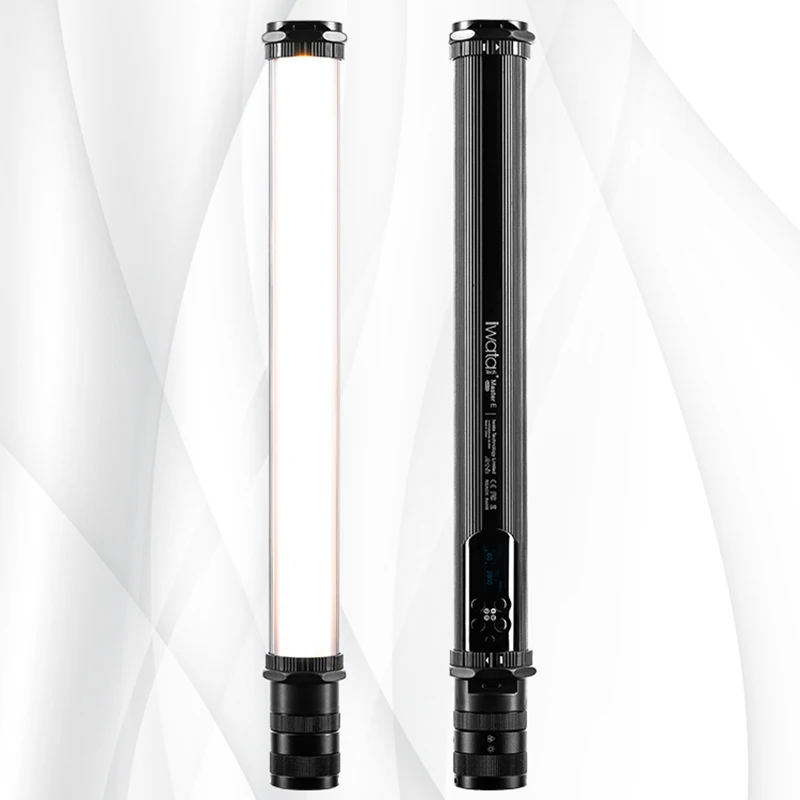 IWATA 16W Master R E Rokas RGB Krāsains Pilnu Krāsu Lce Stick LED Video Gaisma, OLED Displejs ar 2200mAh Iebūvēts Akumulators