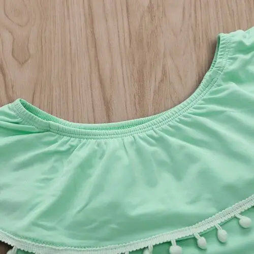 Jaundzimušais Mazulis Baby Girl Apģērbu Jumpsuit Romper + Ziedu Šorti Ikdienas Tērpiem Komplekts