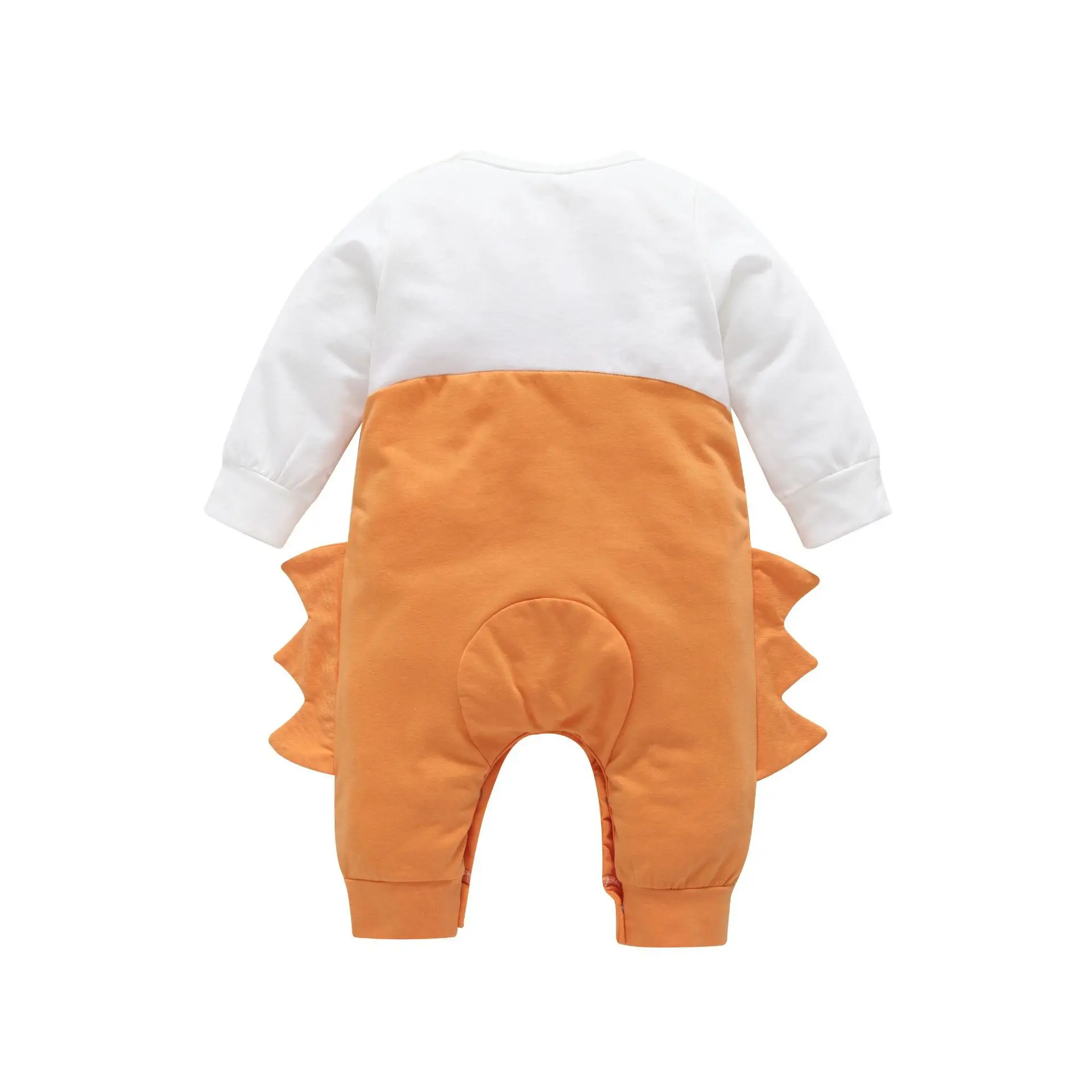 Jaundzimušo Bērnu Apģērbu Babyworks Vienu Gabalu Baby Romper Zīdaiņu Zēni Meitenes 3D Dzīvnieku ar garām Piedurknēm Jumpsuits Apģērbi Zīdaiņu Kombinezonus