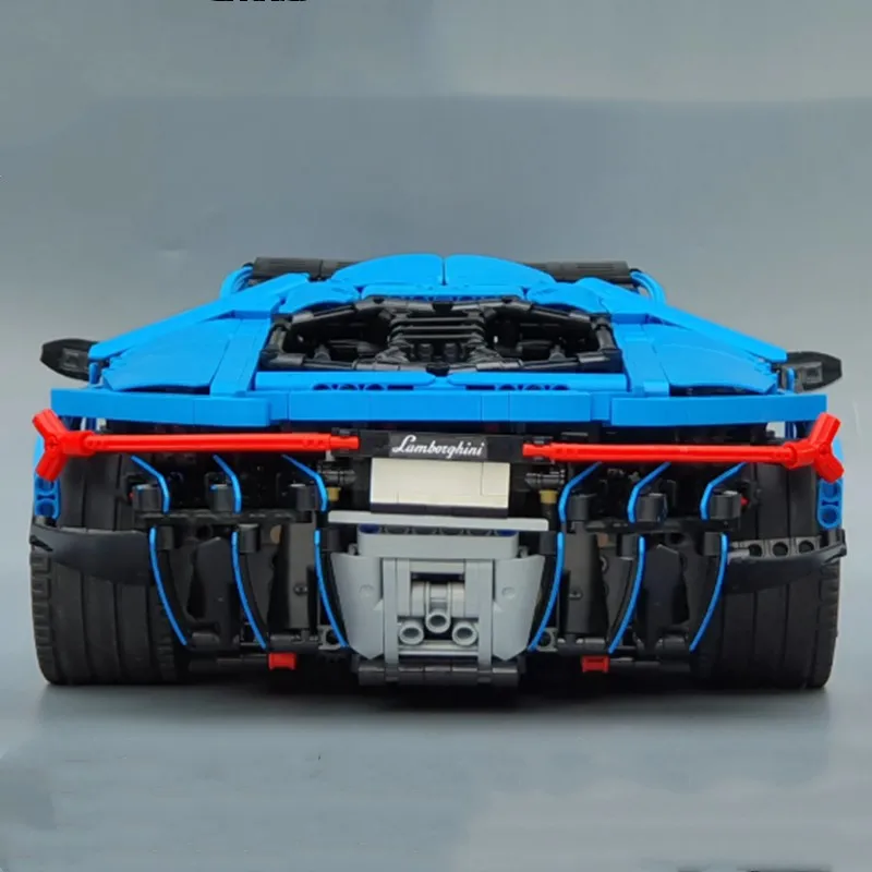 Jaunu Lamborghini 100 gadu Centenario 1:8 hypercar Super Sacīkšu Auto Fit Lepinings Tehnika km-39933 Modeli, Celtniecības Bloki, Rotaļlietas, Dāvanu