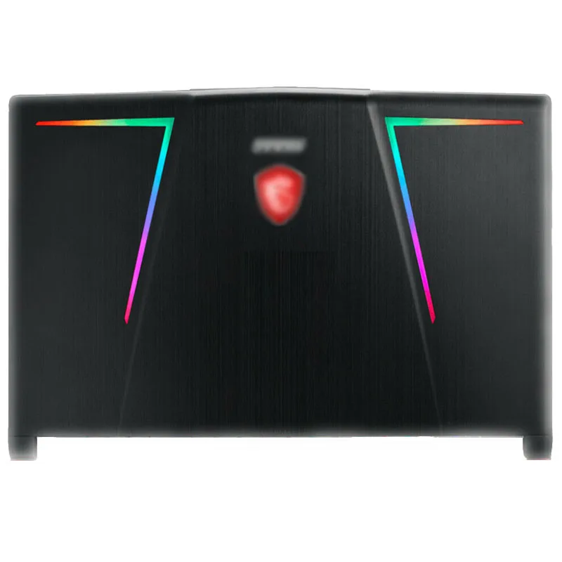 Jaunā MSI GE73 Raider RGB 8FR-341CN Klēpjdatoru LCD Back Cover/Priekšējo Bezel/Eņģes Top Aizmugures ar Spilgti 7 Krāsas Lietā