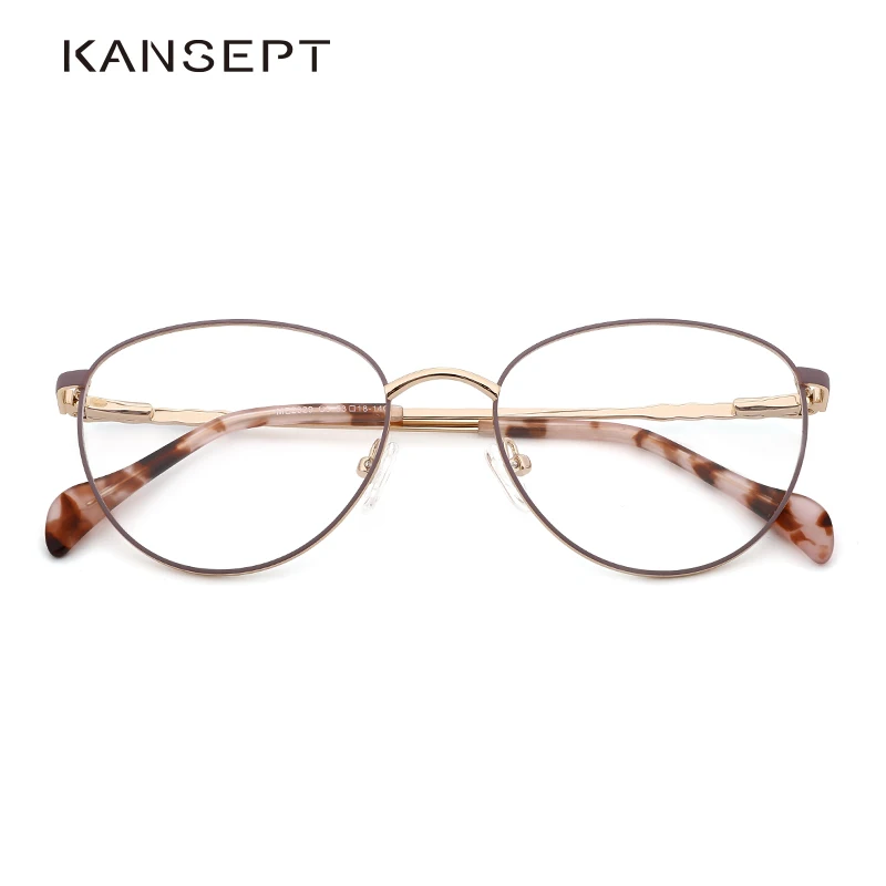 KANSEPT Brilles Rāmis Sievietēm Retro Kārtu Recepšu Brilles Vintage Tuvredzība, Optisko Briļļu Rāmis Acu Brilles Sievietēm 2329