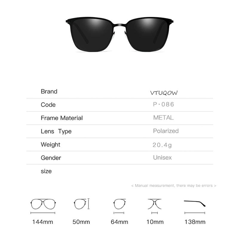 Klasiskās Laukumā Polarizētās Saulesbrilles, Vīriešu Zīmola Dizainere Ir 2021. Atdzist Retro Saules Brilles Vīriešiem Āra Braukšanas Nakts Redzamības Brilles