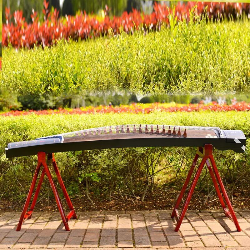 Klavierēm stāvēt masīvkoka Universālais Portatīvo Salokāmo Portatīvo Guzheng Stāvēt