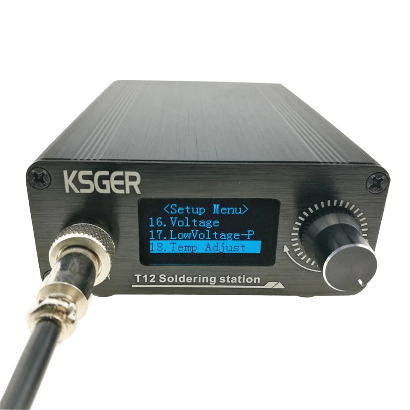 KSGER 3Pcs V2.1S T12 Elektriskās Lodēšanas Stacijas Digitālais Temperatūras regulators Elektriskais lodāmurs Padomus T12-K + 907 Rokturis