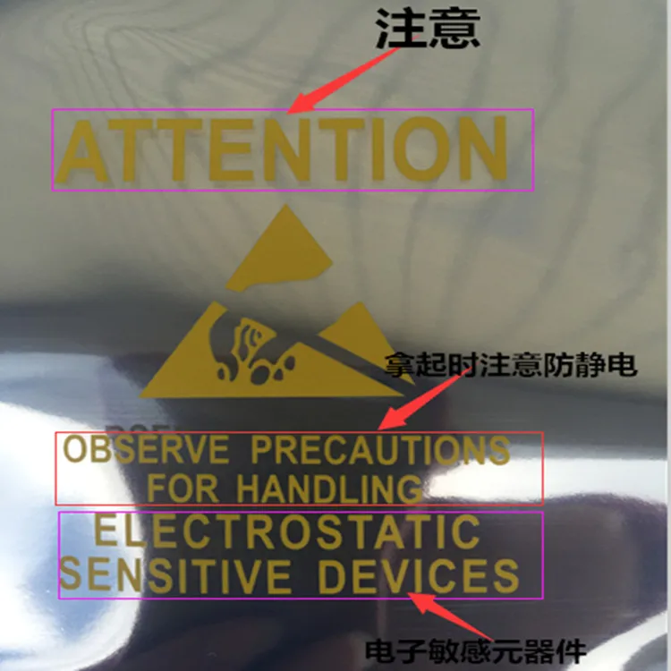 Leotrusting Atvērt Top Anti Static Uzmanību Aizsargs Soma ESD Anti-static Instrumenti, Iepakojuma Soma Uzmanību Aizsardzību Bages