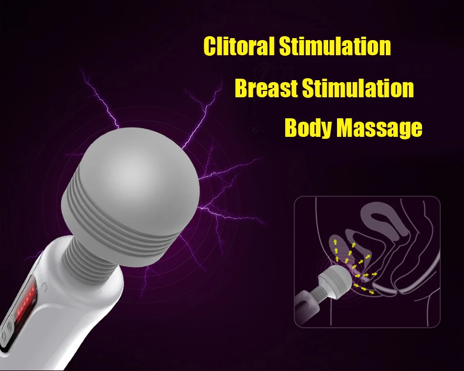 Leten Vibratori Seksa Rotaļlietas, Lai Sieviete AV Magic Wand Massager Dzimuma Produktu Uzlādējams Sieviešu Masturbator Dildo Klitora Stimulators