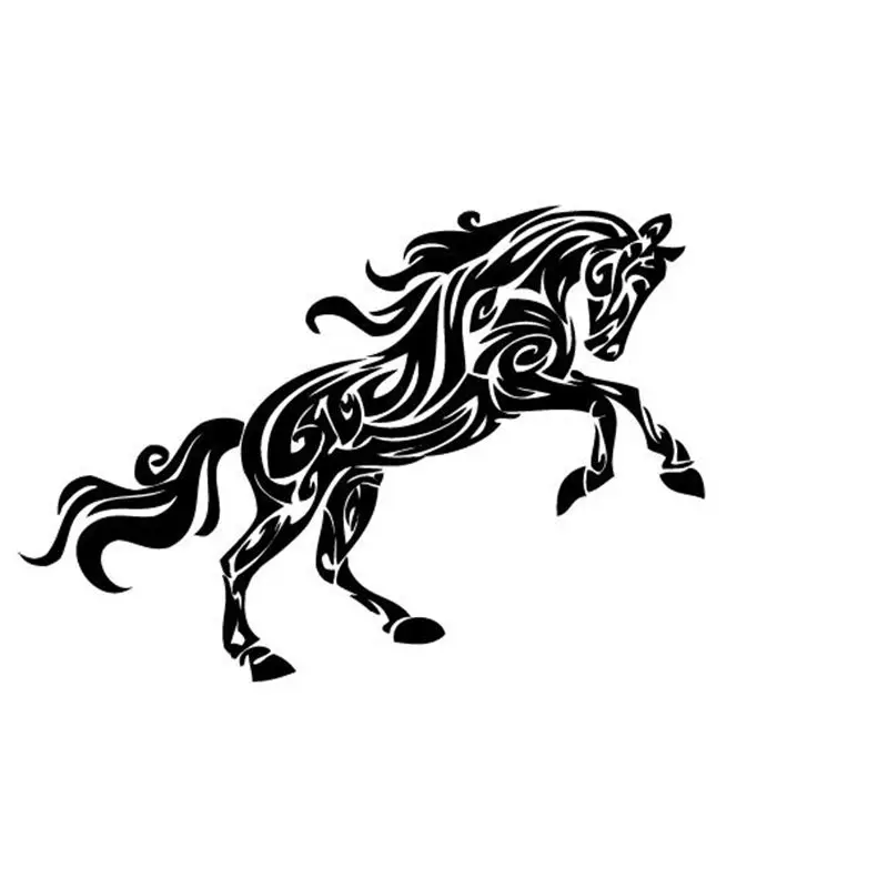 Liela izmēra anotācija zirgu modelis ūdensnecaurlaidīgs vinils mākslas zirgu mūra sienas decal uzlīmes sienu dekorēšanai bezmaksas piegāde