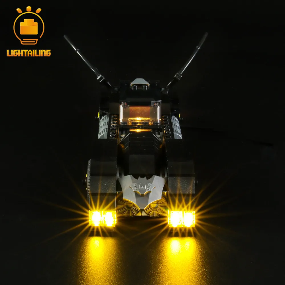 LIGHTAILING LED Light Komplekts 76119 D C Batmobile: Veikšanai Joker Apgaismojumu (NAV iekļautas Modelis)