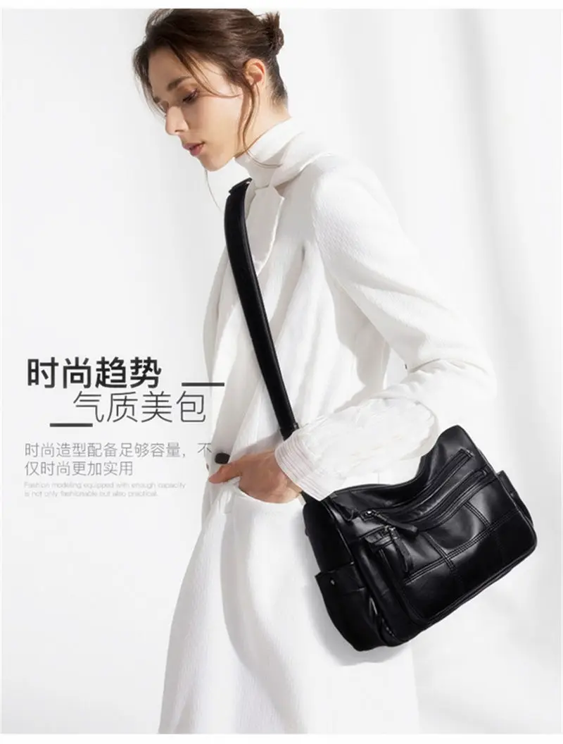 Luksusa ādas korejiešu stilā, Sieviešu somas, Dizaineru Mazās Somas Sievietēm 2019 jaunu Pleca Crossbody sieviešu soma sac galvenais femme