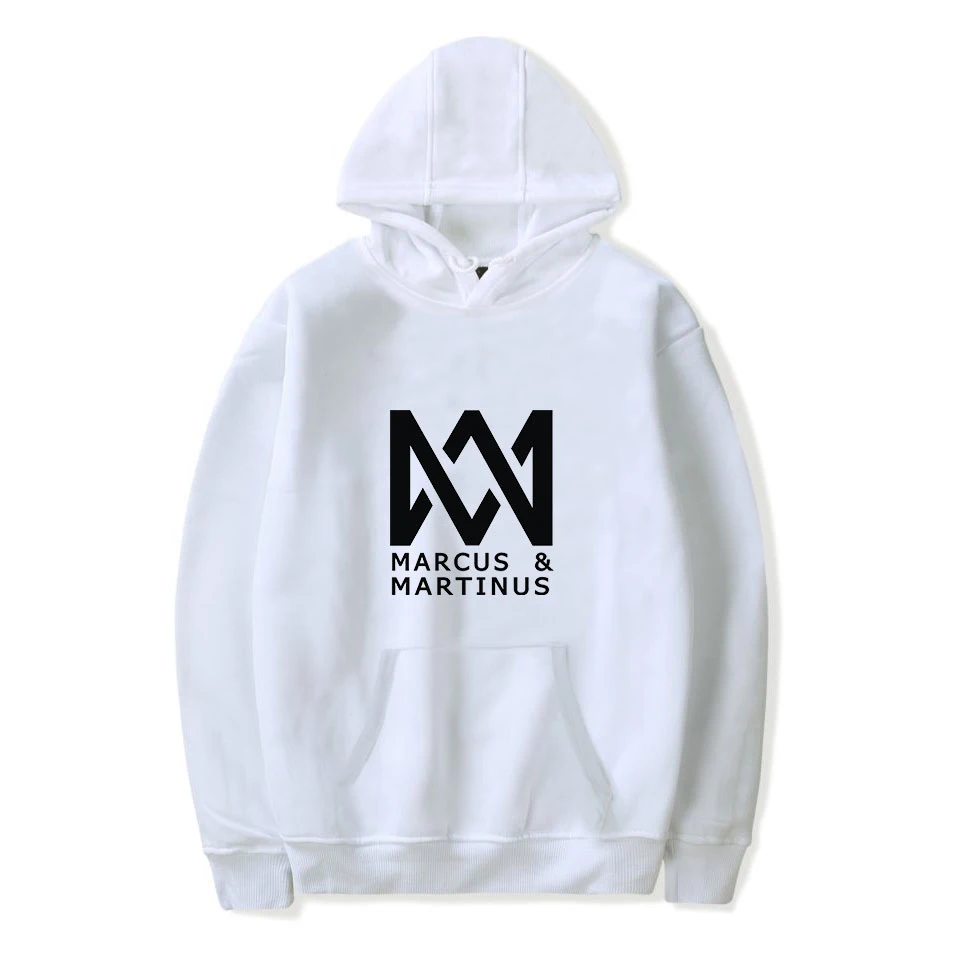 Marcus & Martinus Hoodies Sporta Krekls Kpop Ģeometrisko Modeli, Gadījuma Ziemas/Rudens Hip Hop Koledžas Stila Apģērbs