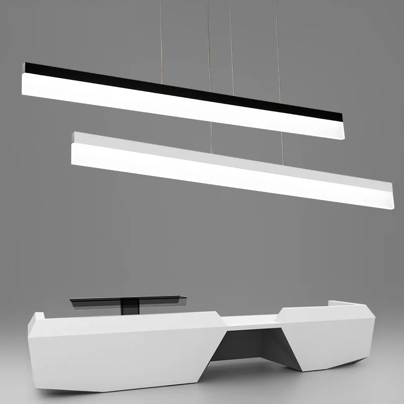 Minimālisms Akrila Modernu LED Pendant Gaismas Ēdamistaba, Office Veikali Kulons Lampas piekare gaismeklis, gaismas ķermeņi,