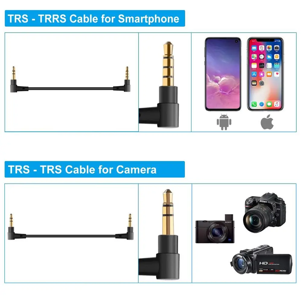 SOKANI TINY UHF Bezvadu Mikrofons, Atloks Lav video Mic, iPhone, Huawei Xiaomi Viedtālrunis Canon Sony Nikon Kameras