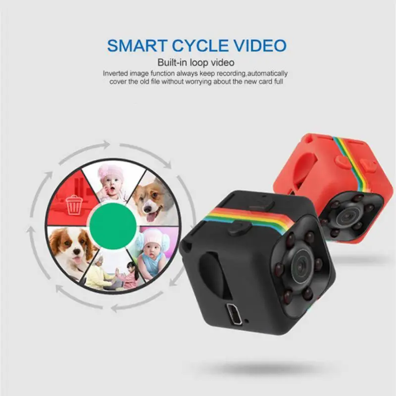 SQ11 Mini Kameras Full Hd (960P 720P Mazu Cam Sensors, Nakts Redzamības Videokameru, Mikro Video Kameras, DVR Reģistratoru, Videokameru, Video Cam