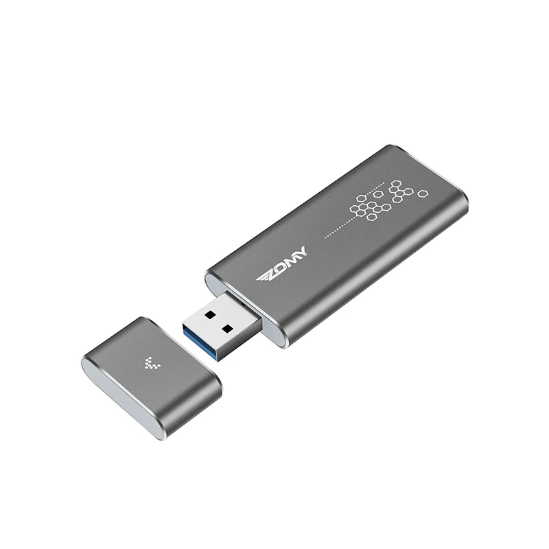 SSD Gadījumā USB3.0 M. 2 NGFF SSD Būra Cietā Stāvoklī Vadīt Ārējo Lietu Adapteris UASP SuperSpeed 6Gb par 2230 2242 M. 2 NGFF SSD