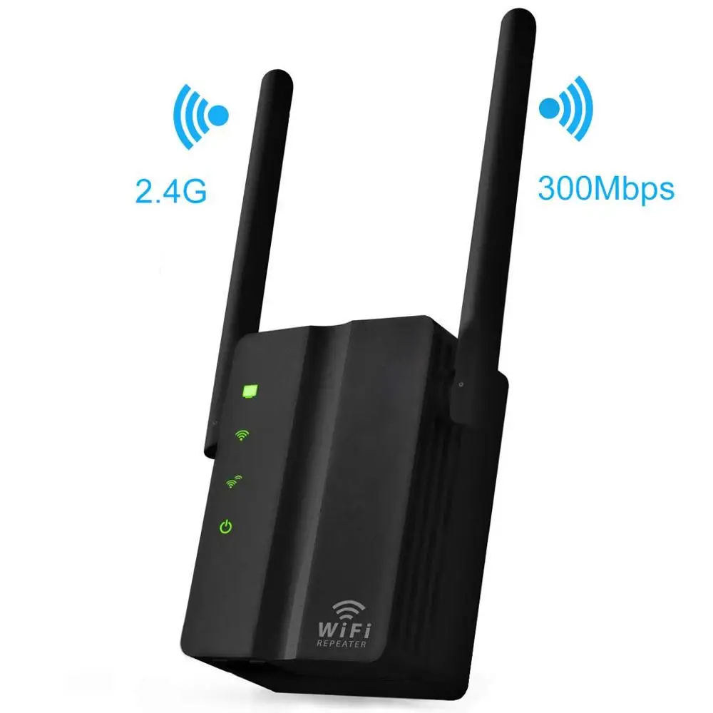 Sākotnējā WiFi Pastiprinātājam Pro Maršrutētāju 300M Tīkla Expander Repeater Jauda Extender Roteador 2 Antenas Mi Maršrutētāju, Wi-Fi