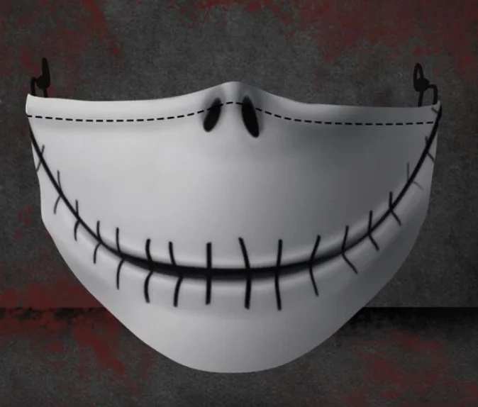 TAS joker 3D iespiesti masku Halloween puse maskas Unisex Pieaugušo bērnu izmērs Jautri lomu spēlē maskas