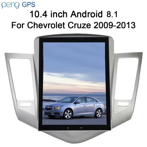 Tesla stils Android 8.1 Automašīnas Radio, GPS Navigācija, Headunit par Chevrolet Cruze 2009. - 2013. Gadam SatNav Multivides Automašīnas Stereo Audio Video