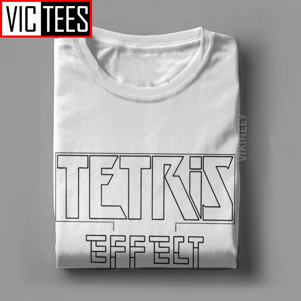 Tetris Spēkā Multiplayer T-Krekls Vīriešiem Apkalpes Kakla Kokvilnas T Camisas Hombre Lielgabarīta Streetwear