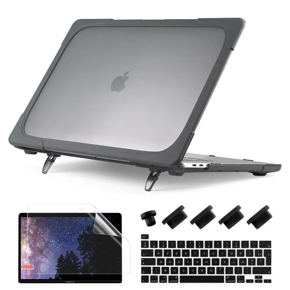Triecienizturīgs Statīvs Lietā MacBook Pro Retina 13 15 collu 2019/ Gaisa 11 13.3 