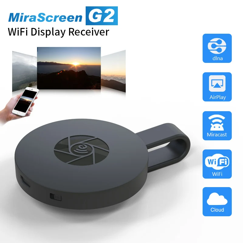 TV Stick MiraScreen G2/L7 TV Dongle Uztvērēju Atbalsta HDMI-saderīgam Miracast HDTV Displeju Dongle TV Stick ios android