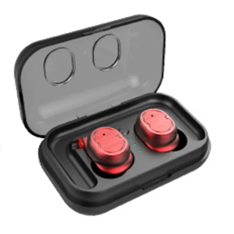 TWS-8 touch bluetooth 5.0 austiņas ūdensizturīgs taisnība bezvadu austiņu mini sporta austiņas lādēšanas rūtiņu pie auss liekamais skaļrunis ar mikrofonu