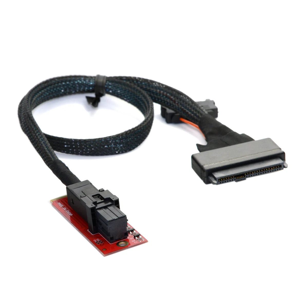 U. 2 U2 Komplekts SFF-8639 NVME PCIe SSD Adapteri & Kabelis Mainboard Intel SSD 750 p3600 p3700 M. 2 SFF-8643
