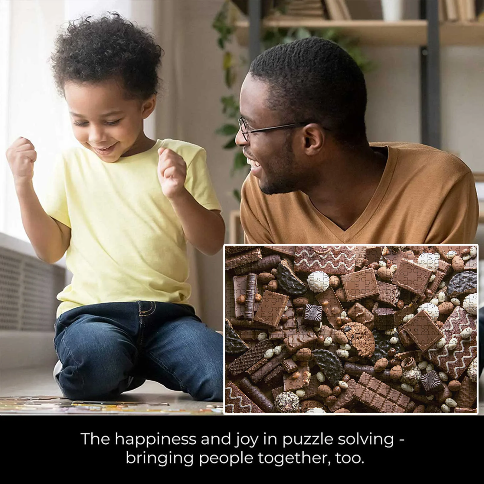 Vēlāk Valentīna Diena Pieaugušo 1000 Jigsaw Puzzles Gabalu Lielo Šokolādes Jigsaw Puzzle Jēgpilnu Interaktīvu Spēli Jigsaw Rotaļlietas