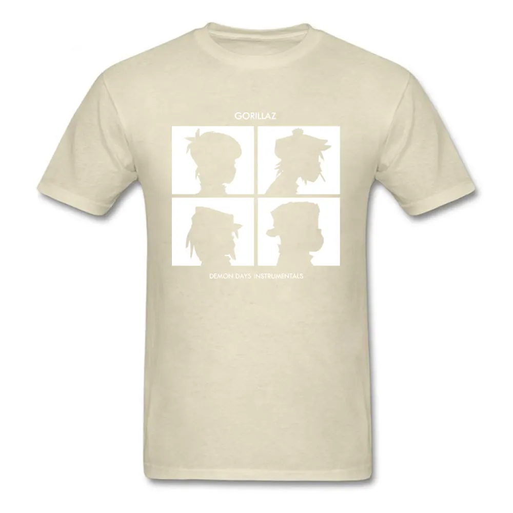 Vīriešu T Krekls Gorillaz Dēmons Dienas Noderīga Kokvilnas Vīriešu t-veida Topi 3D Drukas Pateicības Dienu, T-krekli Atlaides O Kakla Streetwear