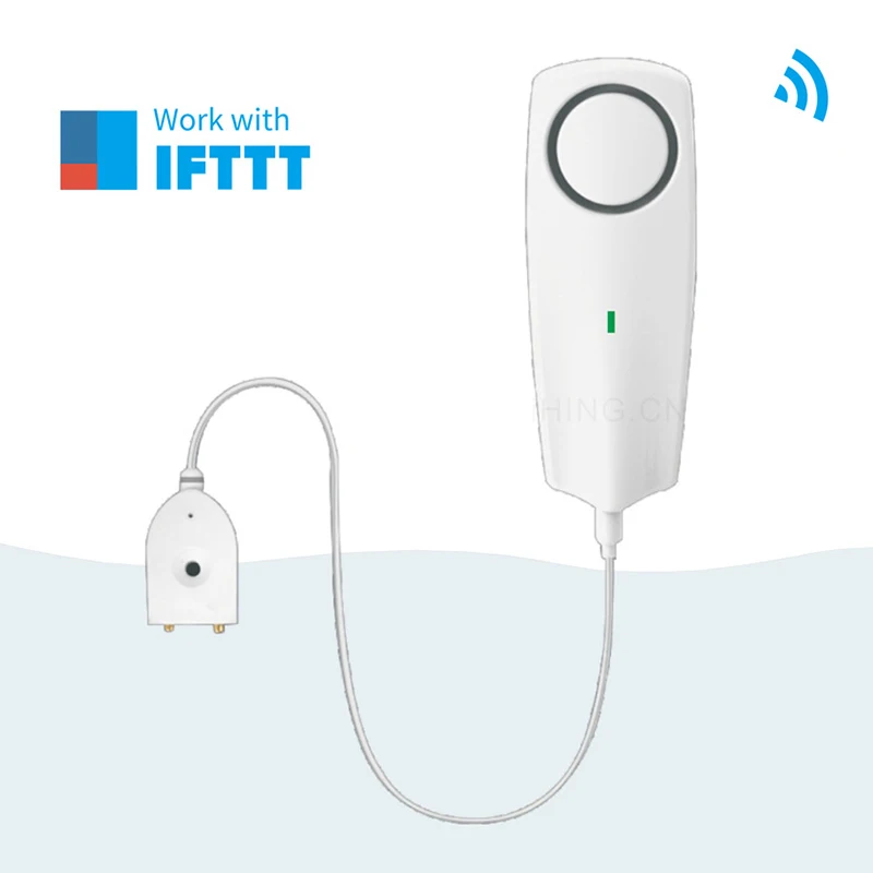 WiFi Ūdens Plūdu Sensors 58 veidu zvana signāli Bezvadu Ūdens Noplūdes Detektors Tuya Smart Life programmas Paziņojumu Brīdinājumus, Noplūdes Signalizācijas