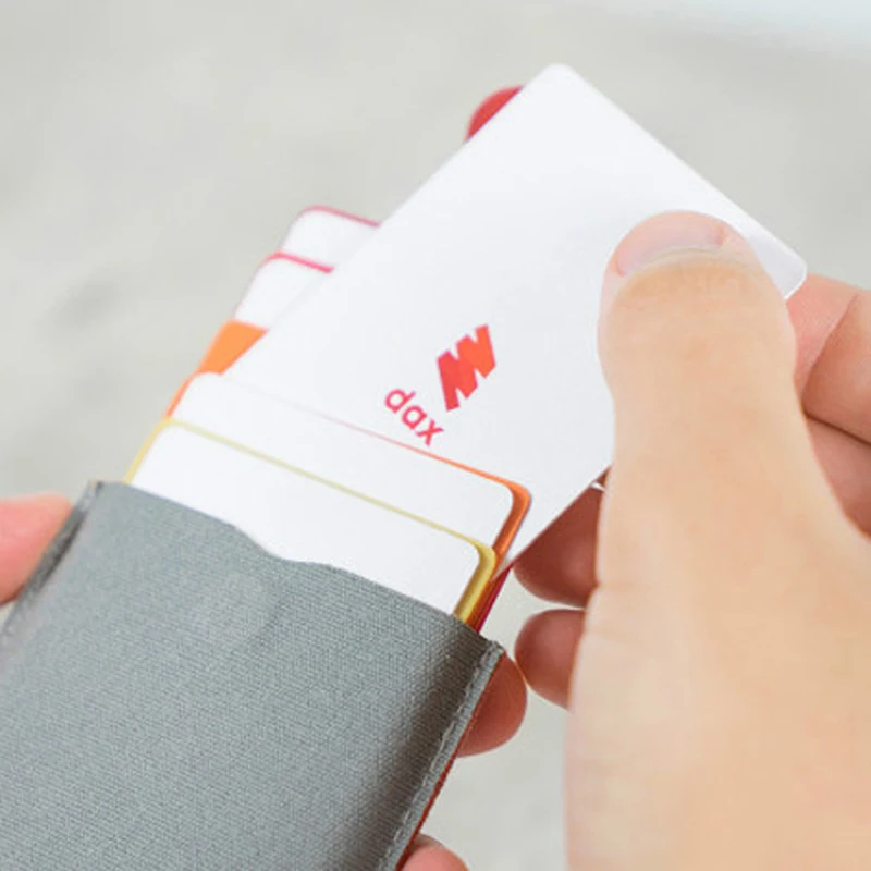 Xiaomi DAX V2 Karšu Īpašniekiem Mini Slim Portable Velk ID Kredītkartes Īpašnieks Aizsargs Seifs vizītkartes Vīrieši Sievietes