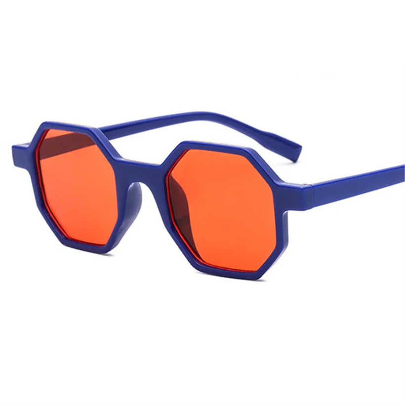 XojoX Mazo Saulesbrilles Sieviešu Vintage Daudzstūri, Melnā, Rozā, Sarkanā, Saules Brilles Fashoin Brilles Retro Zīmolu Brilles UV400 Spogulis