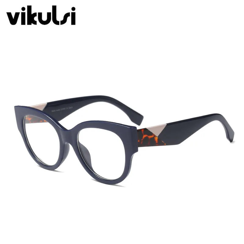 Zīmola Cat Eye Skaidrs, Saulesbrilles Sieviešu Pārredzamu Optiskās Brilles Rāmis Vintage Briļļu Modes Saules Brillēm, Sieviešu Toņos UV400
