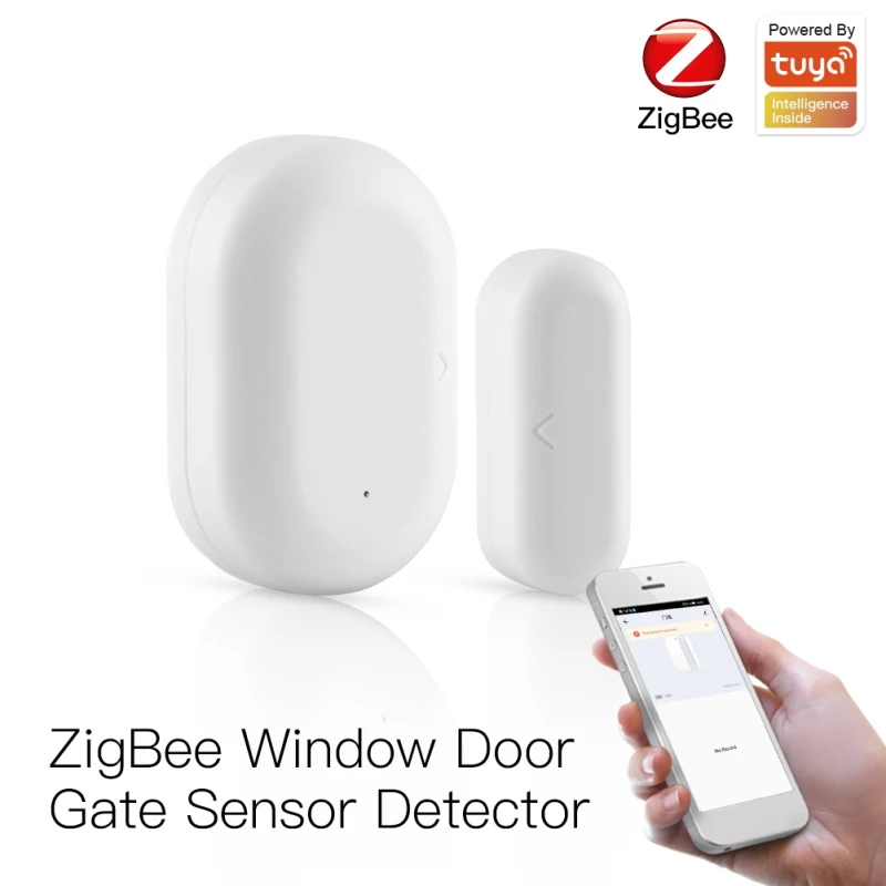 1/2gab ZigBee Smart Logu, Durvju Vārtiem Sensors Detektoru Tuya Smart Dzīves Tuya Lietotni Smart Home Drošības Signalizācijas Sistēmas